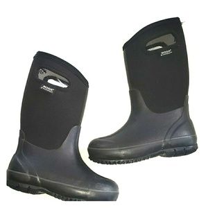 Bogs Black unisex size 1 Youth